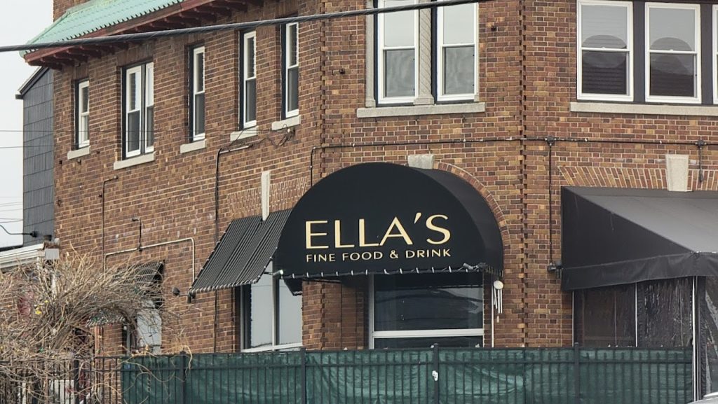 Exterior of Ella’s Fine Food & Drink in Westerly